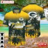 Green Bay Packers Tropical Sunset Vibes Hawaiian Shirt