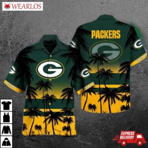 Green Bay Packers Tropical Vibe Hawaiian Shirt