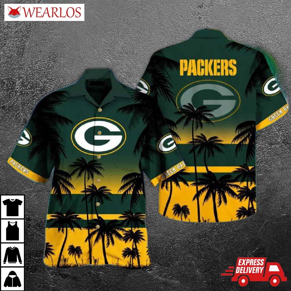 Green Bay Packers Tropical Vibe Hawaiian Shirt