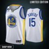 Gui Santos 15 Golden State Warriors White Association Edition -23 Jersey No.6 Patch