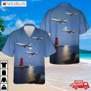 Gulfstream G600 Hawaiian Shirt