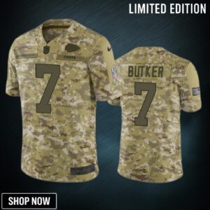 Harrison Butker Jersey Nfl Camo Kansas City Chiefs