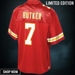 Harrison Butker Kansas City Chiefs Nfl Pro Line Player Jersey - Red