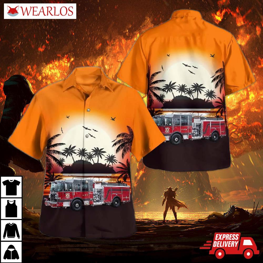 Harrison, New Jersey, Harrison Fire Department Hawaiian Shirt