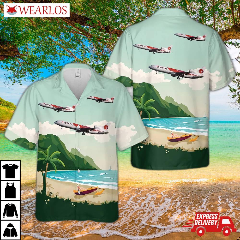 Hawaiian Airlines Lockheed L-1011 Tristar Shirt