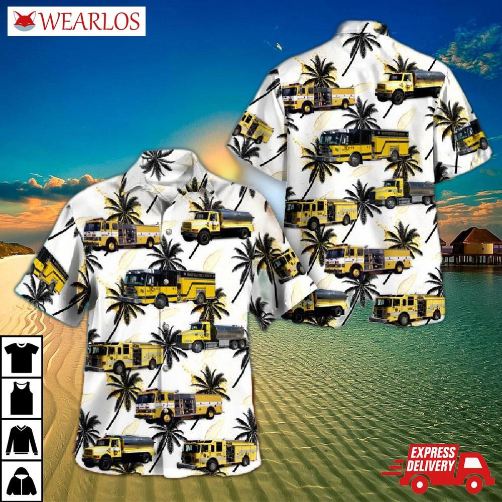 Hayfield Fire Department Hawaiian Shirt