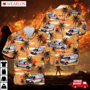 Henderson County Ems Hawaiian Shirt
