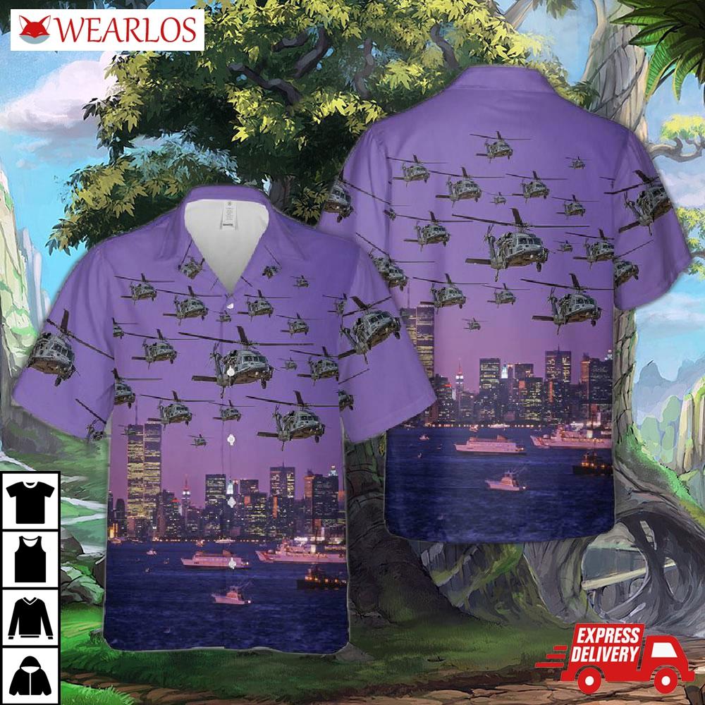Hh-60g Pave Hawks Of The 106th Rescue Wing New York Air National Guard Hawaiian Shirt