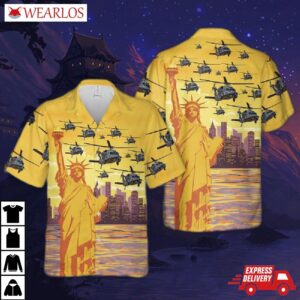 Hh-60g Pavehawk New York Air National Guard Hawaiian Shirt