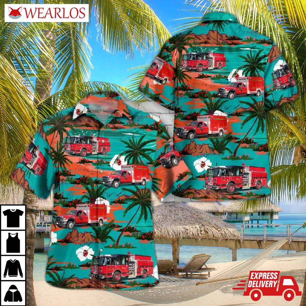 Holderness, New Hampshire, Holderness Fire Department Hawaiian Shirt