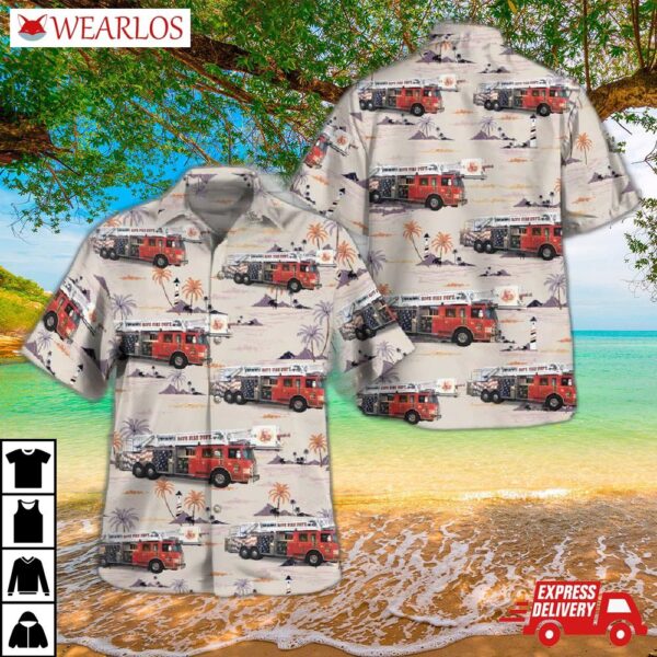 Hope Volunteer Fire Department Indiana Hawaiian Shirt