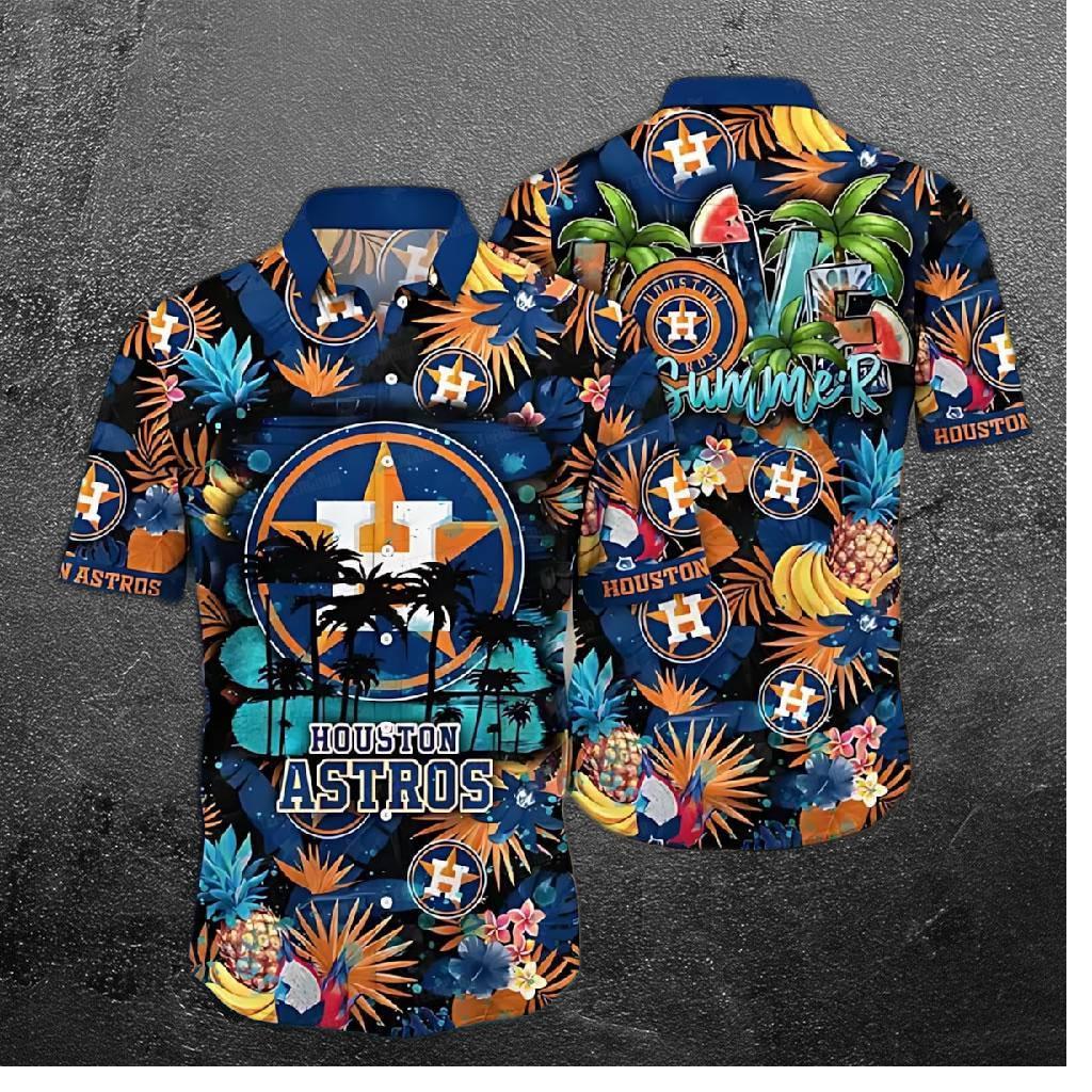 Houston Astros Tropical Paradise Hawaiian Shirt