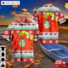 Houston Fire Department Engine Ugly Christmas Hawaiian Shirt