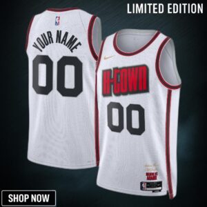 Houston Rockets Nike City Edition Swingman Jersey - Custom Unisex
