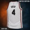 Houston Rockets Nike City Edition Swingman Jersey - White Jalen Green Youth