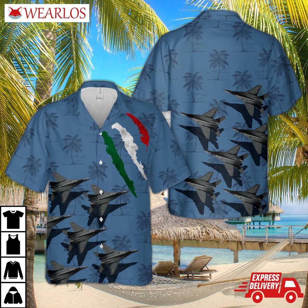 Hungarian Air Force Mikoyan-gurevich Mig-29b (9-12b) Hawaiian Shirt
