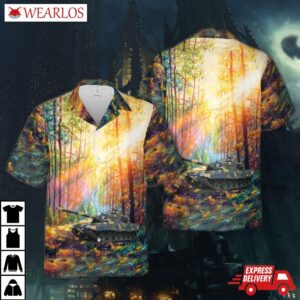 Hungarian Army Leopard 2 Main Battle Tanks Hawaiian Shirt