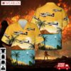 Illinois Air National Guard 169th Tactical Support Squadron Oa-37b Dragonfly Aircraft Hawaiian Shirt