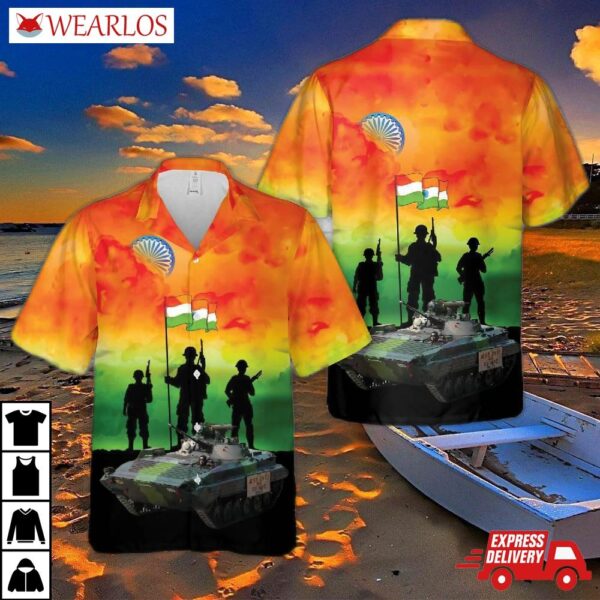 Indian Army Bmp-2 "sarath", Happy Independence Day India Hawaiian Shirt