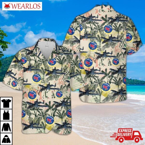 Indiana Air National Guard 163D Fighter Squadron Blacksnakes A-10 Thunderbolt Ii Hawaiian Shirt