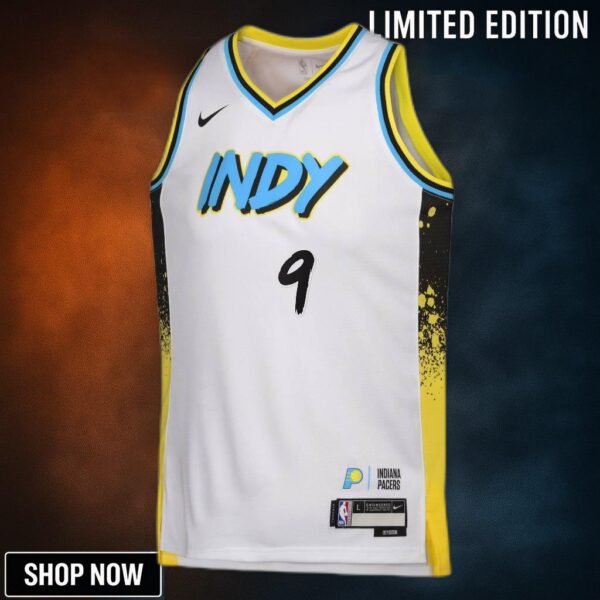 Indiana Pacers Nike City Edition Swingman Jersey - White T.j. Mcconnell Youth