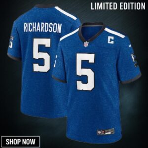 Indianapolis Colts #5 Anthony Richardson Indiana Nights Alternate Game Jersey - Royal