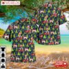 Indianapolis Fire Department Engine Christmas Hawaiian Shirt