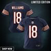 Infant Chicago Bears Caleb Williams Nike Navy Team Player Game Jersey