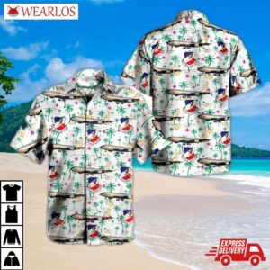 Iowa Air National Guard 185th Refueling Wing Boeing Kc-135r Stratrotanker Hawaiian Shirt