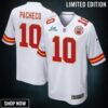 Isiah Pacheco 10 Kansas City Chiefs Super Bowl Lvii Champions Men Game Jersey - White