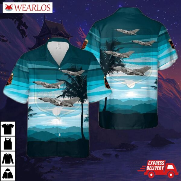 Italian Air Force Tornado Ids 6-21 Of The 6 Stormo "alfredo Fusco" (6th Wing) Hawaiian Shirt