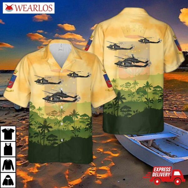 Italian Army, 3rd Special Operations Helicopter Regiment "aldebaran" Hawaiian Shirt