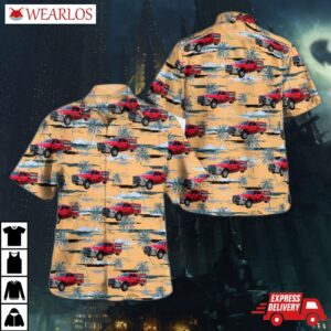 Ithaca, New York, Tompkins County Fire & Ems Hawaiian Shirt