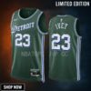 Jaden Ivey 23 -23 Detroit Pistons Green City Edition Jersey Swingman
