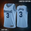 Jake Laravia 3 -23 Memphis Grizzlies Blue City Edition Jersey