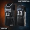 Jaren Jackson Jr. 13 Memphis Grizzlies -23 City Edition Jersey Black