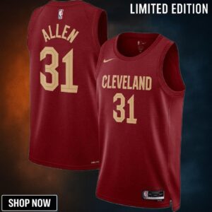 Jarrett Allen 31 Cleveland Cavaliers Men /23 Swingman Jersey - Icon Edition