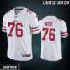 Jaylon Moore 76 San Francisco 49ers White Vapor Limited Jersey
