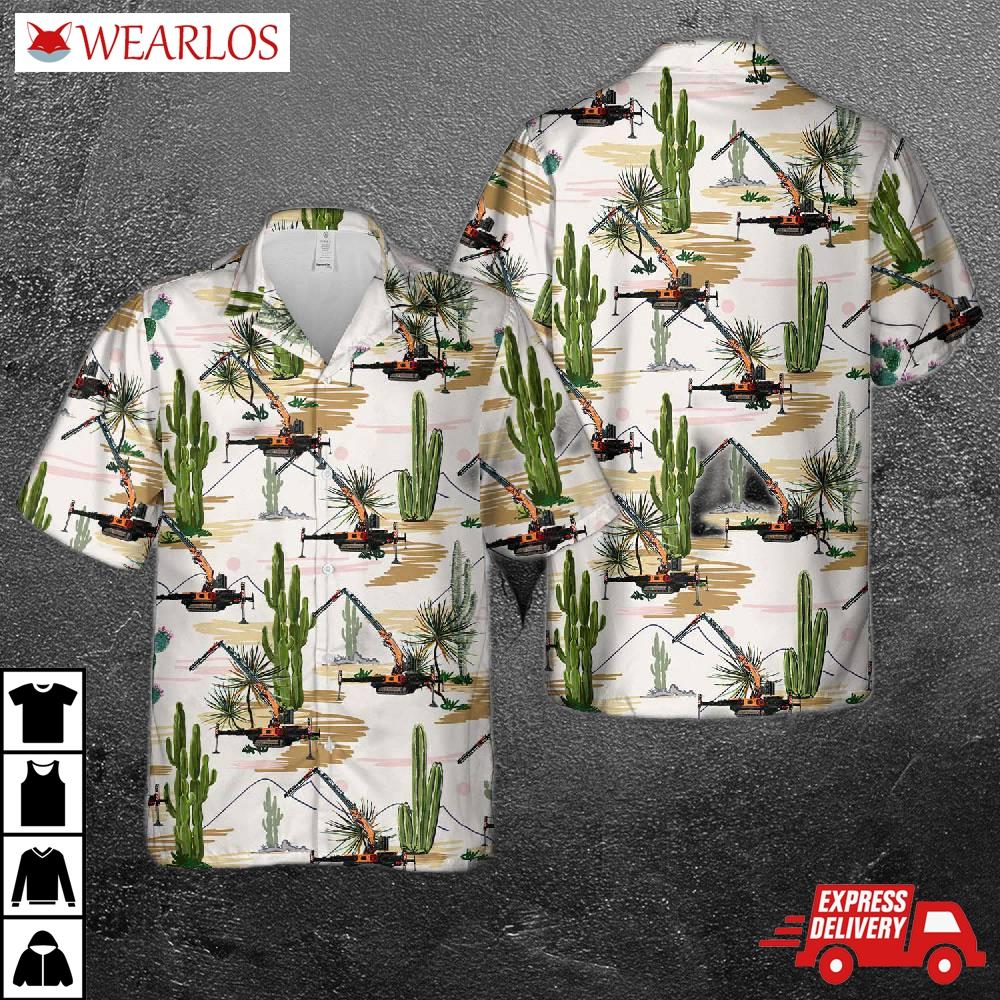 Jekko Cranes Articulated Crawler Crane Jf990 Hawaiian Shirt