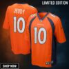 Jerry Jeudy Denver Broncos Player Game Jersey - Orange Nfl