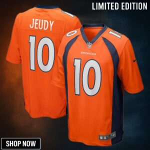Jerry Jeudy Denver Broncos Player Game Jersey - Orange Nfl