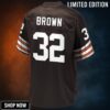 Jim Brown Cleveland Browns Nfl Pro Line Retired Player Jersey -