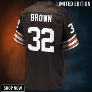 Jim Brown Cleveland Browns Nfl Pro Line Retired Player Jersey -