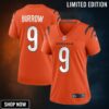 Joe Burrow Cincinnati Bengals Womens Game Jersey - Orange Nfl