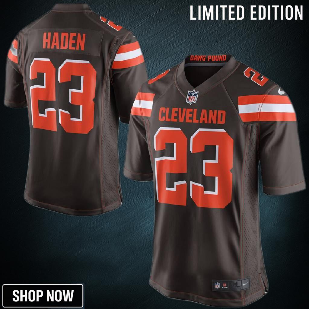 Joe Haden Cleveland Browns Nike Game Jersey - Brown