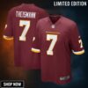 Joe Theismann Washington Football Team Retired Player Jersey - Burgundy Nfl