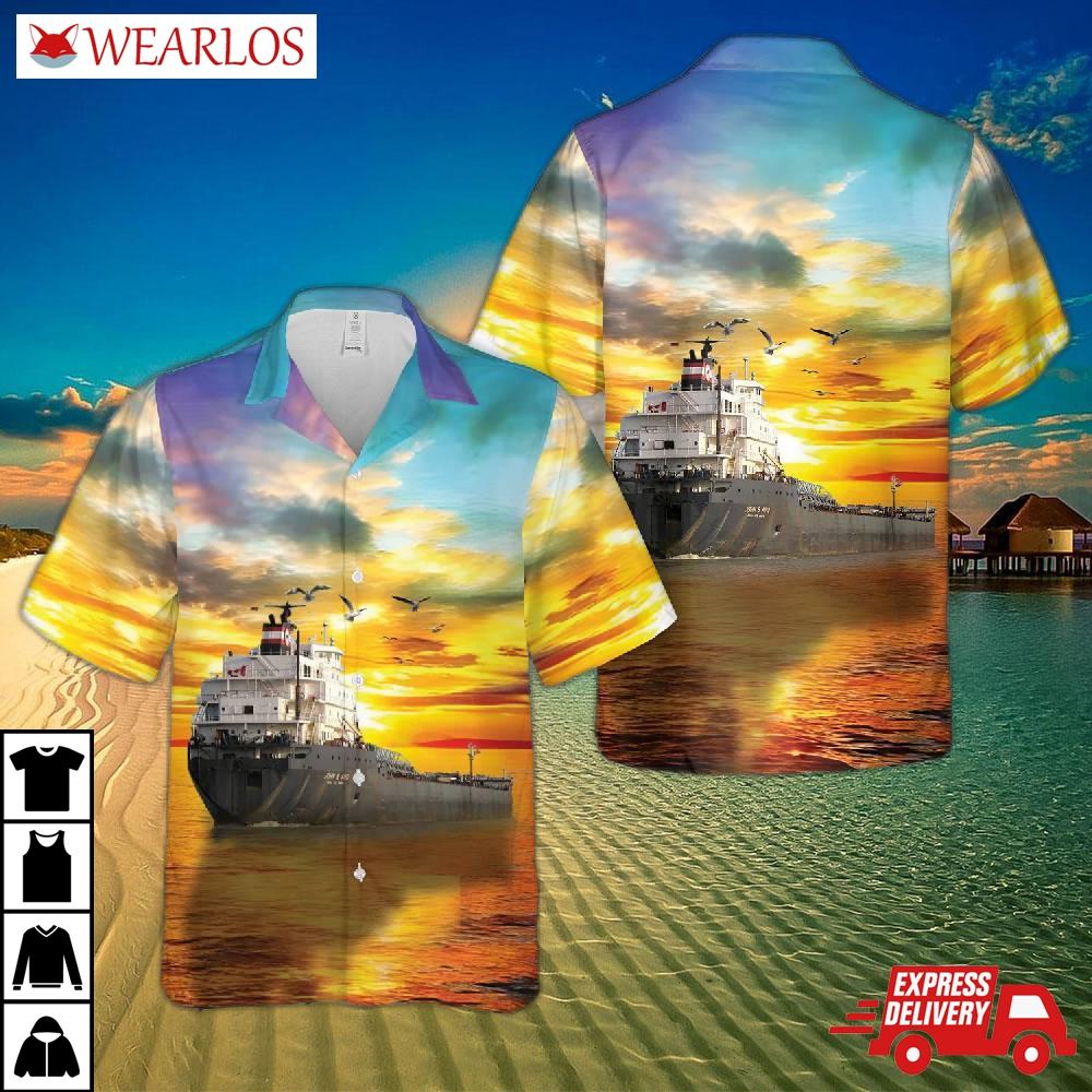 John B. Aird Ship Hawaiian Shirt