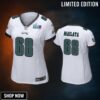 Jordan Mailata 68 Philadelphia Eagles Super Bowl Lvii White Game Jersey - Women