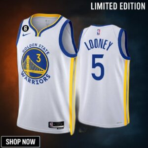 Jordan Poole 3 -23 Golden State Warriors White Association Edition Jersey No.6 Patch