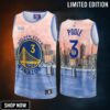 Jordan Poole 3 Golden State Warriors & Kidsuper Studios Unisex Hometown Jersey